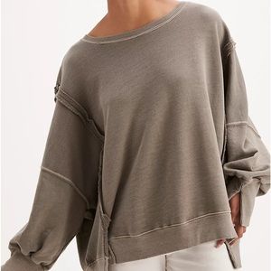 Free people Camden sweatshirt perfect condition dolphin